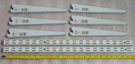 Photo of free Spur shelving, white (Hanover BN2) #1