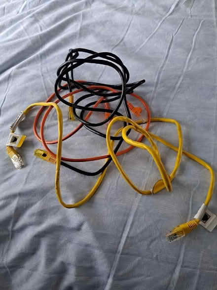 Photo of free Ethernet cables (Atherton M46) #1