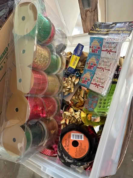 Photo of free Various ribbons and party favors (Willow Glen) #1