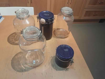 Photo of free Dry goods storage jars (Wallingford) #1