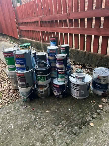 Photo of free Large quantity of paint (Sunnyside) #1