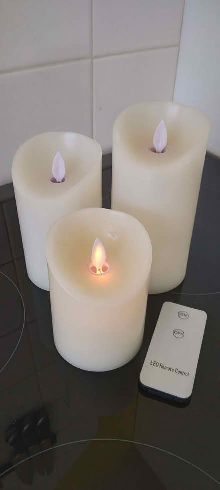 Photo of free Battery Operated Wax Candles (Shenley Church End MK5) #1