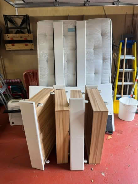 Photo of free Double bed with mattress (Bd20 8pb) #1