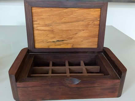 Photo of free Wood Jewelry Box (Near Downtown Bellevue Park) #2