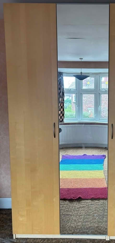 Photo of free Double IKEA pax wardrobe (partially disassembled) (Motspur Park SW20) #1