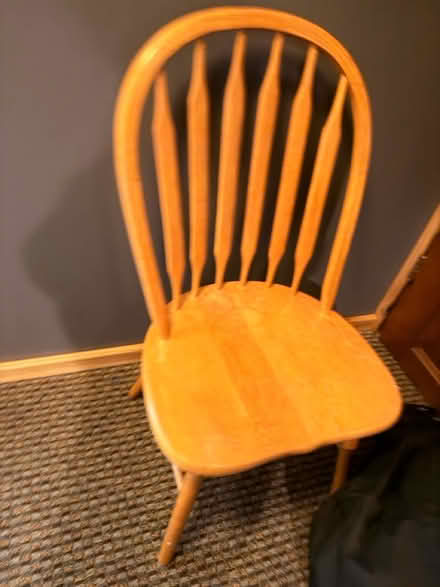 Photo of free Table ceramic top wood bottom (carpentersville) #3