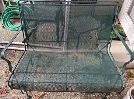 Photo of free Outdoor glider with cushions (west Cupertino) #2