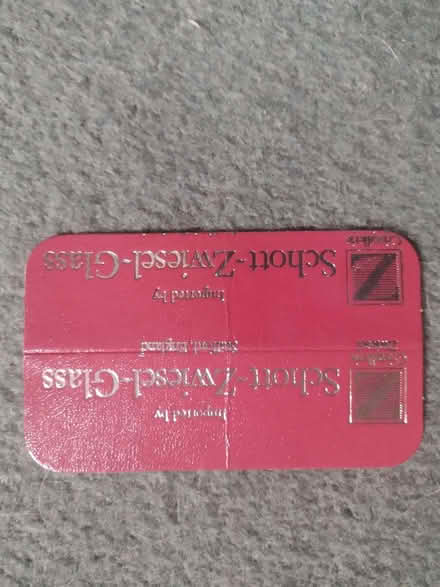 Photo of free Schott Cristal Germany whisky tumbler presentation box. (Barry CF63) #2