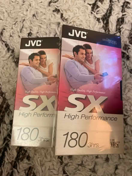 Photo of free New blank VHS tapes x2 (Acton W3) #1