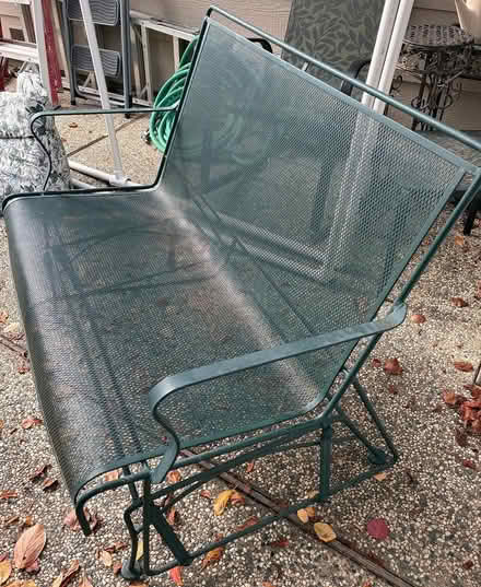 Photo of free Outdoor glider with cushions (west Cupertino) #3