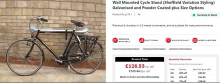 Photo of free Heavy duty bike rail (bn3 1bb) #3