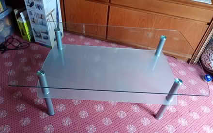 Photo of free Glass coffee table (BH22 0PD) #2