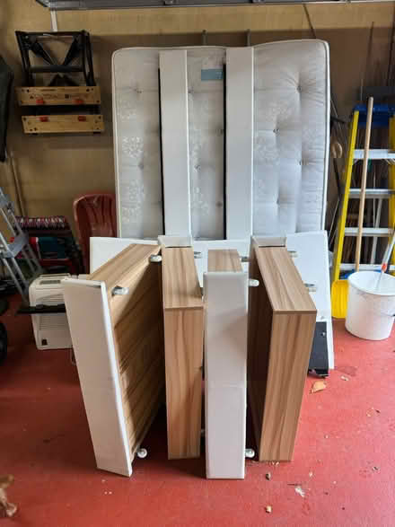 Photo of free Double bed with mattress (Bd20 8pb) #4