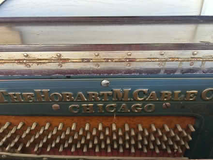 Photo of free Antique Cabinet Grand Piano (West Ashevillle, NC) #3