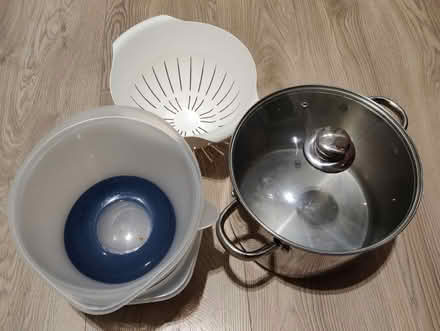 Photo of free 7L Stock Pot etc (Blackrock) #1