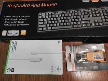 Photo of free TV Cable, Receptacle test, Keyboard (near Rossmoor Pkwy) #1