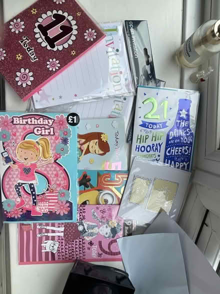 Photo of free varied cards (Solihull B92) #1