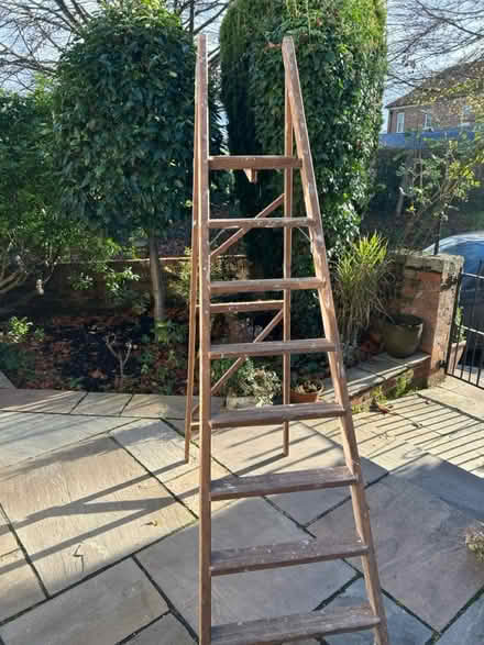 Photo of free 6ft wooden step ladder (Marden, Devizes SN10) #1