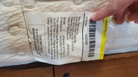 Photo of free King Avocado mattress (Tinton Falls) #2