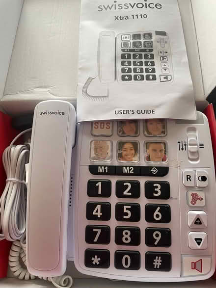 Photo of free Simple Telephone with large numbers and Photo Buttons (Bevendean BN2) #1