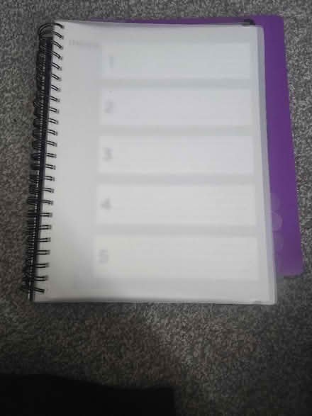 Photo of free 3 project binders (Tulse Hill SE24) #1