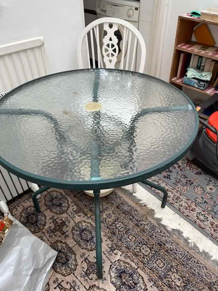 Photo of free Garden or conservatory table. (Henfords Marsh BA12) #1