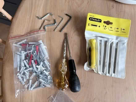 Photo of free Tools, wall plugs, screws (West Bridgford NG2) #1