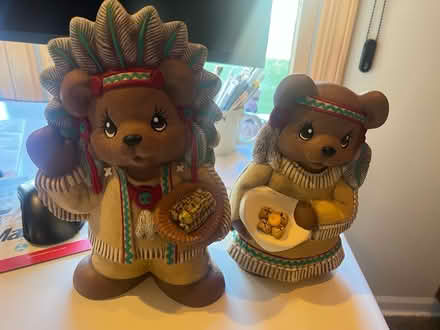 Photo of free Thanksgiving decor- bear pilgrims (Buffalo Grove (Lake County)) #1