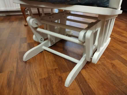Photo of free White rocking chair (Wellesbourne, CV35) #3