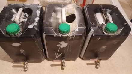 Photo of free Plastic jerrycans ~20L each (Paddington W2) #1