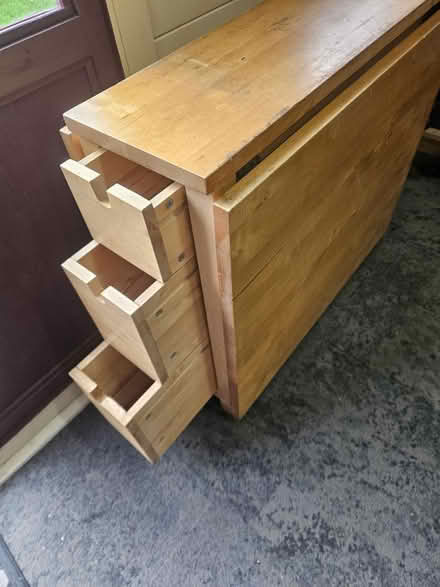 Photo of free Ikea pine gate leg table (Goffs oak Waltham cross EN7) #2