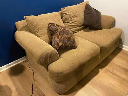 Photo of free Brown Couch (North Bethesda) #1