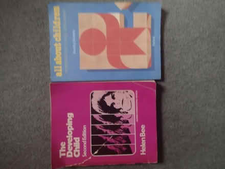 Photo of free Two vintage childcare textbooks (Barry CF63) #1