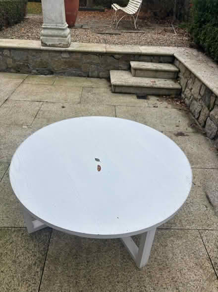 Photo of free White wooden coffee table (Blackrock, County Dublin) #1