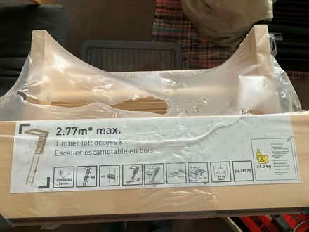 Photo of free Wood Loft Ladder Kit WITHOUT top hinges & springs. (IP4) #1