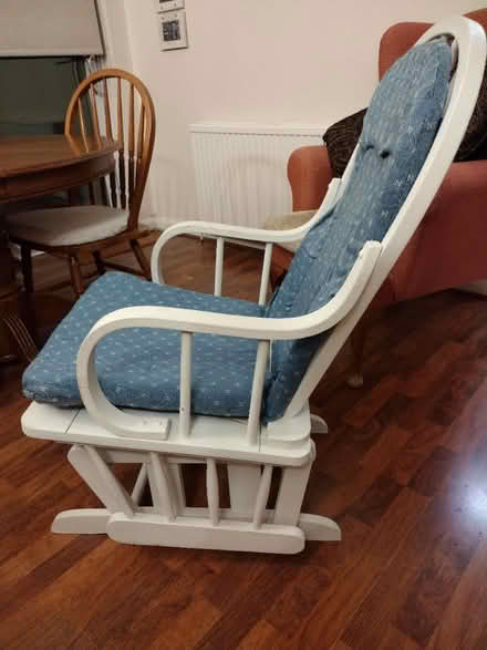 Photo of free White rocking chair (Wellesbourne, CV35) #2