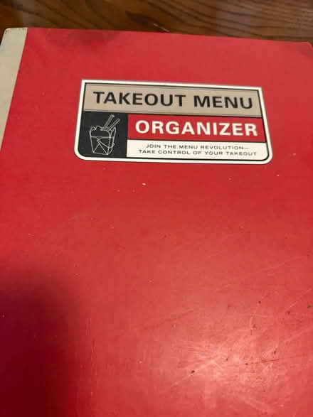 Photo of free Takeout Menu Organizer (West San Jose 95128) #1