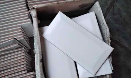 Photo of free Box white metro wall tiles (Delapre) #3