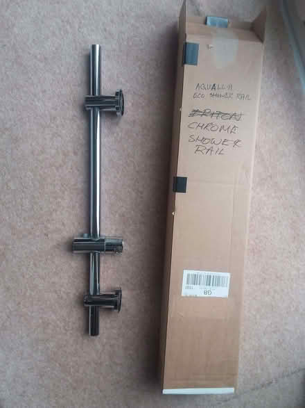 Photo of free NEW & UNUSED Chrome Shower Riser Rail (Barton-on-Sea BH25) #1