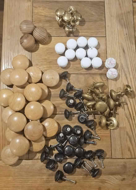 Photo of free Cupboard door knobs (Kendal LA9) #1