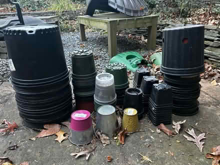 Photo of free Plastic plant pots (Potomac MD) #1