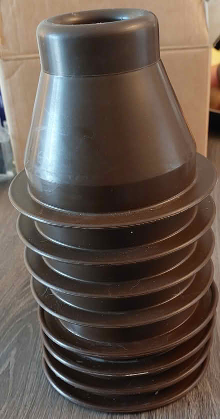 Photo of free 2 sets of 4 chair raisers (St Albans Jersey Farm AL4) #1