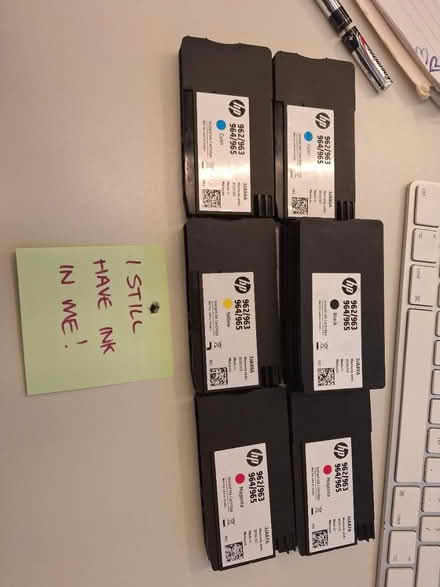 Photo of free 962/963 Printer Ink Cartridges (SE5) #1