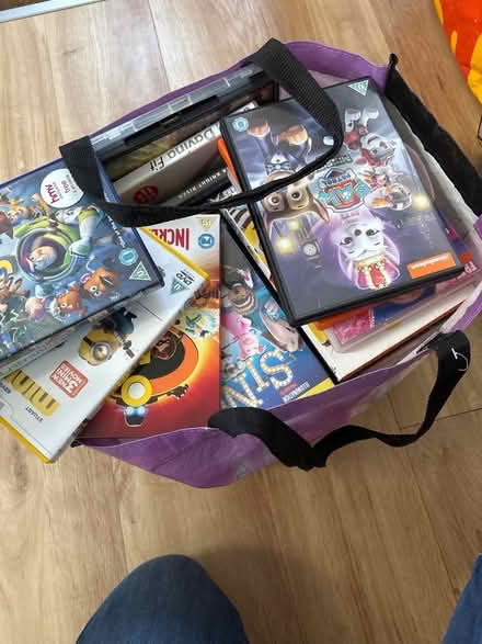 Photo of free Bag of DVDs (Southdown) #1
