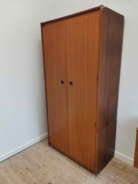 Photo of free 70s/80s wardrobe and drawer unit (LS16 7DL) #1