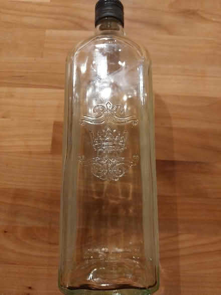 Photo of free Empty embossed gin bottle (Eskbank EH22) #1