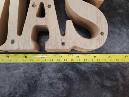 Photo of free Wooden Christmas sign (Fareham PO15) #3