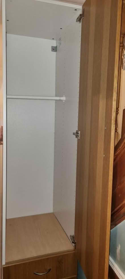 Photo of free Single Pax wardrobe, oak effect (Beckenham, BR3) #2