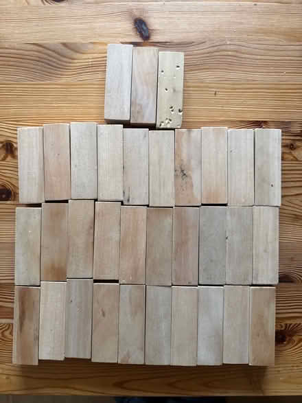Photo of free Jenga blocks x33 (Tuplin Park TQ12) #1