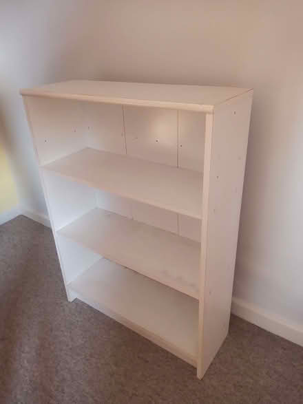Photo of free White small bookcase (Bathampton) #1